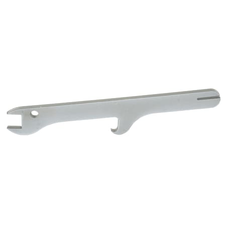Zoro Select Drum Wrench, Steel, Silver, 14-3/16 in. L DRUM-PLB