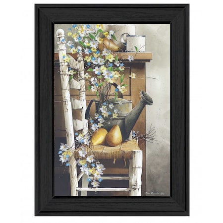 Homeroots Pick of the Day Black Framed Print Wall Art 415985