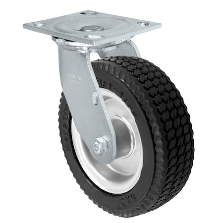 Casterhq 6-inch-no-flat-swivel-Caster-250-lb-Cap-foam- 100CS620FF44B-03