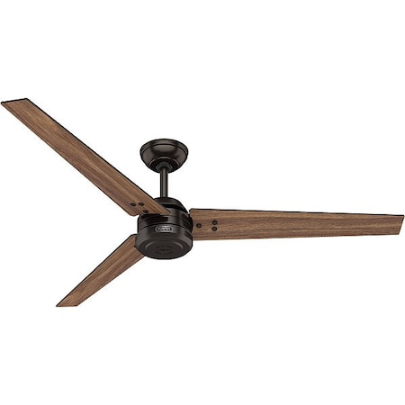 Hunter CeilingFan, Bronze/Brown, 60inDia, 3Blade 52982