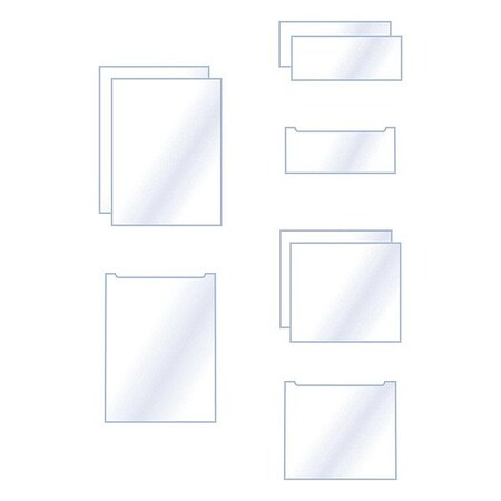 Hoefer Glass Plate, Glass, 18 cm L, PK2 SE6402LF