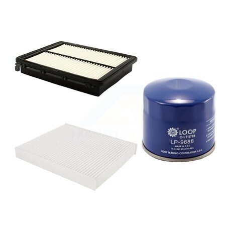 Pur 1x Air + 1x Cabin + 1x Engine Oil Filter Filter 3 Total Kit For ...