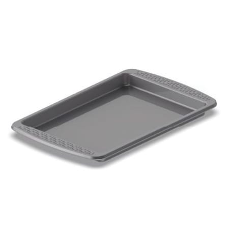 Lifetimebrands Baking Sheet, 15.9 in L, 9.9 in W, Steel, Gray 5297125