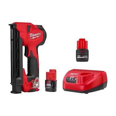 Milwaukee Tool M12 Cable Stapler + M12 CP2.5 Battery 2448-20, 48-11-2425