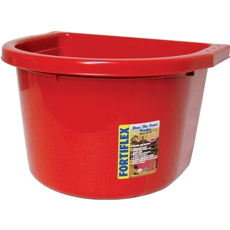 Fortex Fortiflex Pet Feeder, 20 qt Volume, Plastic, Red OF20R