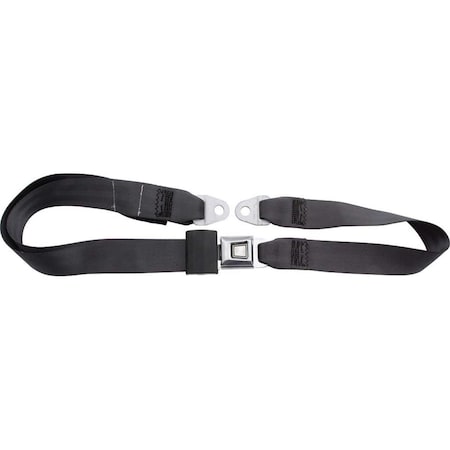 Allstar Performance 2-Point Seat Belt, Charcoal ALL98112