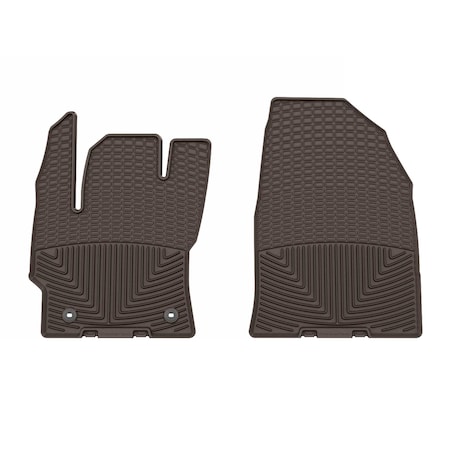 Weathertech Cocoa, Front All Weather Floor Mats W704CO