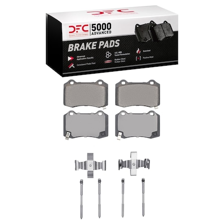 Dfc 5000 Advanced Disc Brake Pad Set,  1551-1053-03