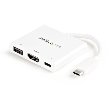 Startech.Com EXPAND THE CONNECTIVITY OF YOUR LAPTOP OR MACBOOK WITH THIS USB-C MULTIPORT ADAP CDP2HDUACPW