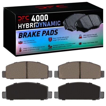 Dfc 4000 HybriDynamic, Disc Brake Pad Set,  4000-0131-00