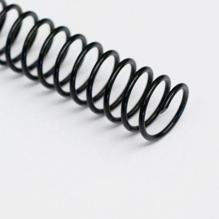 Sircle SircleBind 4:1 Coil- 25mm Black- 12", 10PK 254BLK12-10