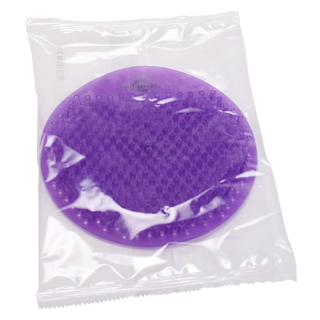 Performance Plus Splash Free Purple Urinal Screen Round Lavender Meadow Scent, 10PK PPUSLM-04