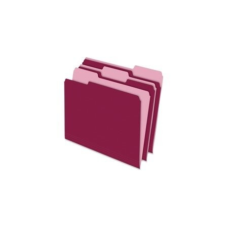 Pendaflex FOLDER, FILE, LTR, 1/3, BY/LTBY, 100PK 15213BUR