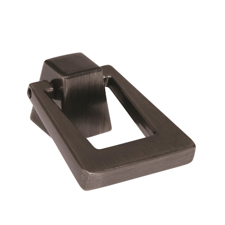 Amerock Blackrock 1-13/16 inch 46mm Length Gunmetal Cabinet Pendant 2000644