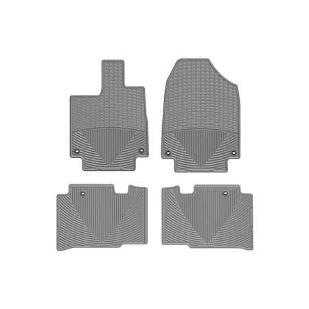 Weathertech Grey, Front and Rear All Weather Floor Mats W465GR-W466GR