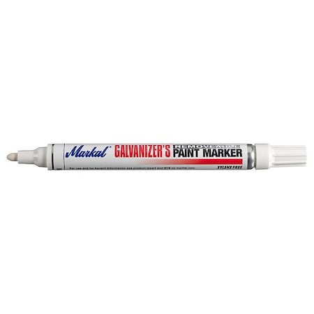 Markal Liquid Paint Marker, White, Acrylic 28785G