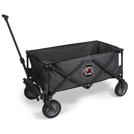 Picnic Time Family Of Brands NCAA South Carolina Gamecocks Adventure Wagon Folding Wagon - Wagon Cart 739-00-679-524-0