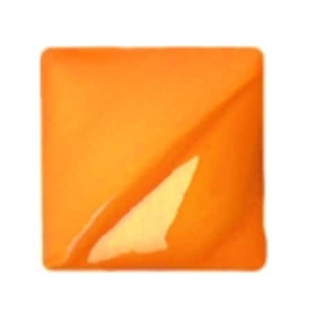 Amaco Velvet  Non-Toxic Semi-Translucent Underglaze- 1 Pint- Bright Orange 407847