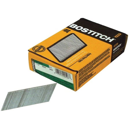 Bostitch 15-Gauge Coated 25 Degree FN-Style Angled Finish Nail 2-1/4'', 3655 Ct. FN1536