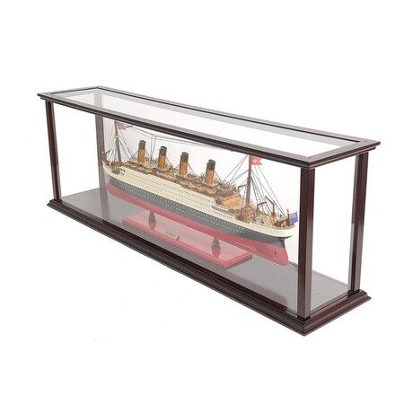 Old Modern Handicrafts RMS Titanic Midsize with Display Case C013A