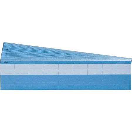 Brady Write-On Self-Lam Vinyl Lbls 0.75in H x 1.5in W WT/CL 25/PK, 25PK SLFW-150-PK