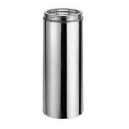 Dura-Vent 9409CF 60'' Stainless Steel Chimney Pipe with Carton Filler with 6'' Inner Diameter 6DT-60SSCF