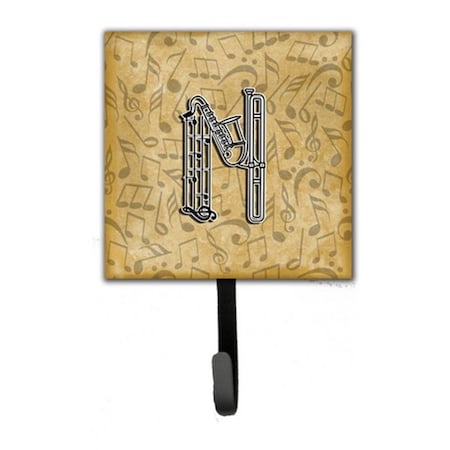 Carolines Treasures Letter N Musical Instrument Alphabet Leash and Key Holder CJ2004-NSH4