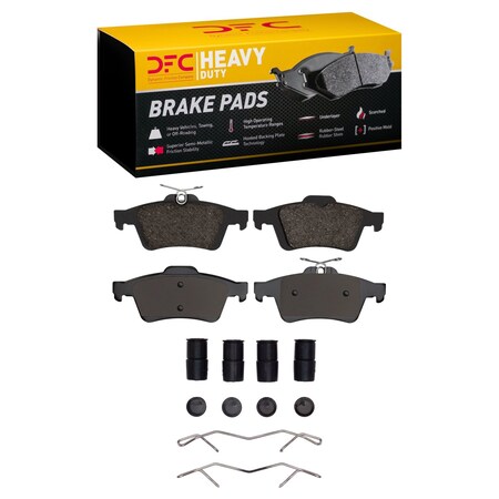 Dfc Heavy Duty Disc Brake Pad Set,  1214-1095-01