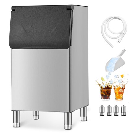 Vevor Commercial Ice Maker Storage Bin 300lbs Capacity Business Ice Storage Bin LSB-250