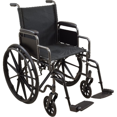 Roscoe Medical 18 x 16 in. K1 Elevating Standard Wheelchair WC11816DE