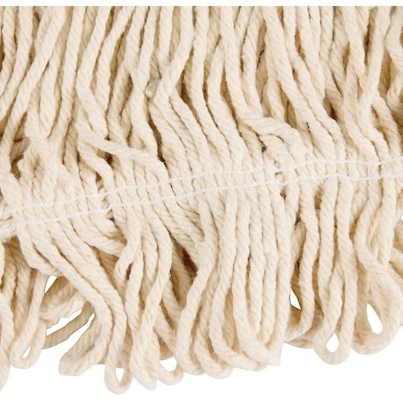 Rubbermaid String Mop Refill, No 24 Headband, Cotton, White 2115750