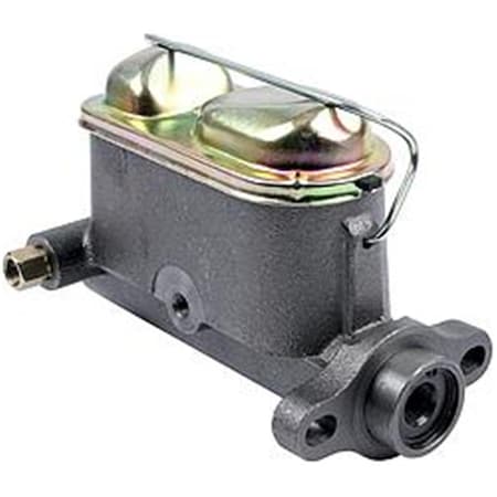 Powerhouse 1.25 in. Corvette Style Master Cylinder Bore 0.375 x 0.5 in. Ports Cast Iron PO3628925