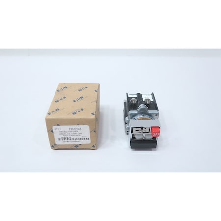 Eaton TWO PUSHBUTTON OPERATOR W/ DUAL INDICATING LIGHT 120V-AC/DC E30JY10-6