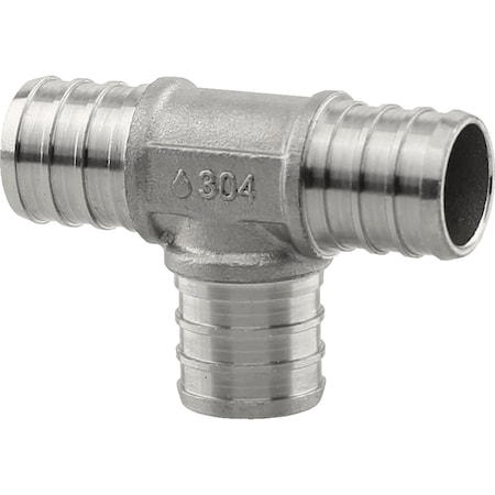 Plumbeeze 3/4'' SS PEX Tee PE-PS-T07