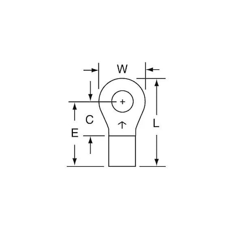 3M 7100163684  12-10 Awg Non Insulated Ferrule, 1000PK 13-8-W
