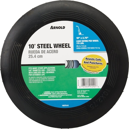 Arnold 10'' x 1.75'' Narrow Hub Wheel 490-323-0001