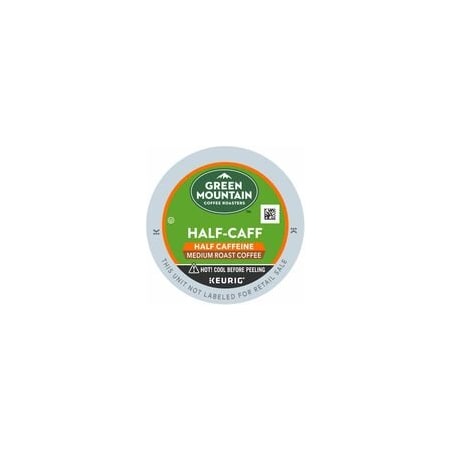 Green Mountain Coffee Roasters K-Cup Half-Caff Coffee, Compatible with Keurig Brewer, Medium, K-Cup, Half Caff, 24PK 5000330138
