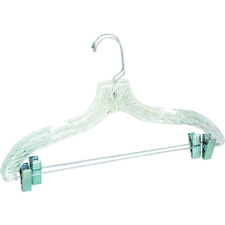 Merrick Machine Co Suit Hanger, Plastic, Clear C72210-S12