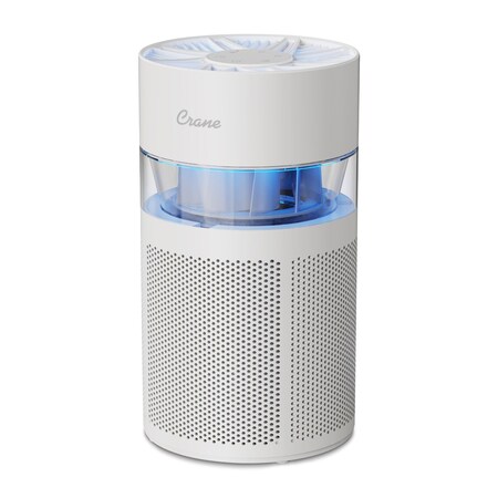 Crane Usa True HEPA Air Purifier, Up To 200 Sq. Ft. EE-5076