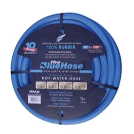 Blubird 0.75 in. x 100 ft. Water Hose - Blue BLBBSAL34100