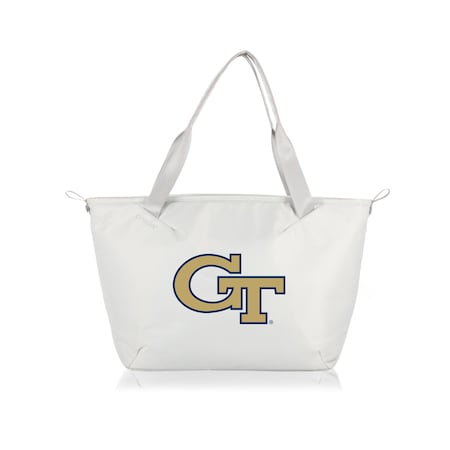 Picnic Time Family Of Brands NCAA Georgia Tech Yellow Jackets Tarana Cooler Tote Bag made with Recycled Materials 516-01-133-196-0