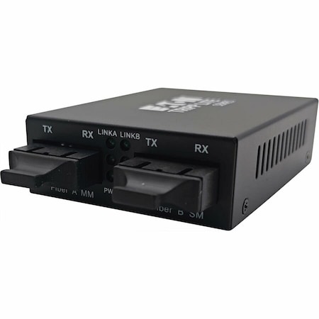 Eaton TRIPP LITE SERIES 100 MB SC TO 100 MB SC MODE CONVERTER - 1310 NM COMPATIBLE, UP N784-MDC-6SCSC