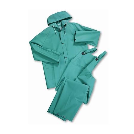 Pip Treated PVC Two-Piece Acid Suit, 0.40 mm 4045/L