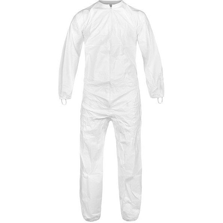 Cleanmax Coverall, Clean Processed, White, PK25 CTL417CMB-3X