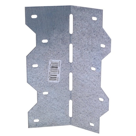 Simpson Strong-Tie LS Skewable Angle, 6-3/8 in H, Steel, Galvanized/Zinc LS70