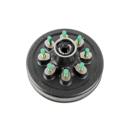 Lippert 12IN BRAKE HUB 8-6.5; 9/16IN STUD; 7000LB (RAW) 134543