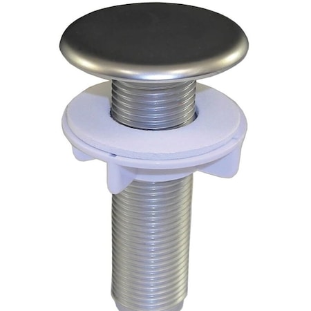 Danco Sink Hole Cover, Threaded, Stainless Steel 89478