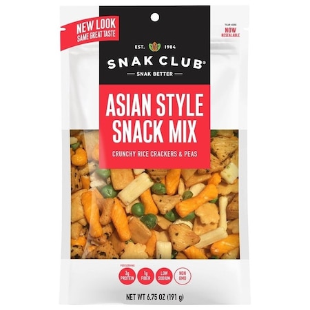 Snak Club CSU29466 Oriental Snack Mix, Soy Flavor, 7 oz 700533