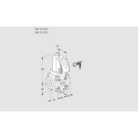 Honeywell Kromschroder VAN115R/NK KS88018834