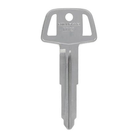 Homecare Products Automotive Blank Double Sided Universal Key for Mitsubishi - Silver, 10PK HO3331424